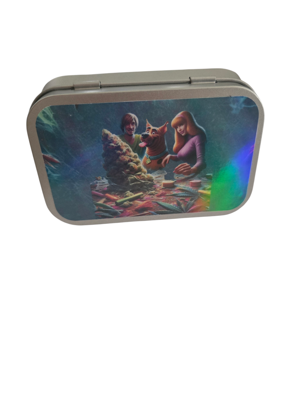 Gift set 2 piece personalised Clipper Lighter and matching tobacco tin (Copy)